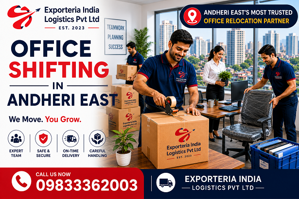Office relocation and shifting services in Andheri East