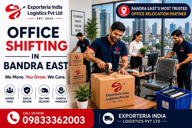 Office relocation and shifting services in Bandra East