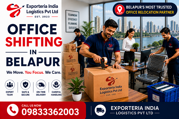 Office relocation and shifting services in Belapur