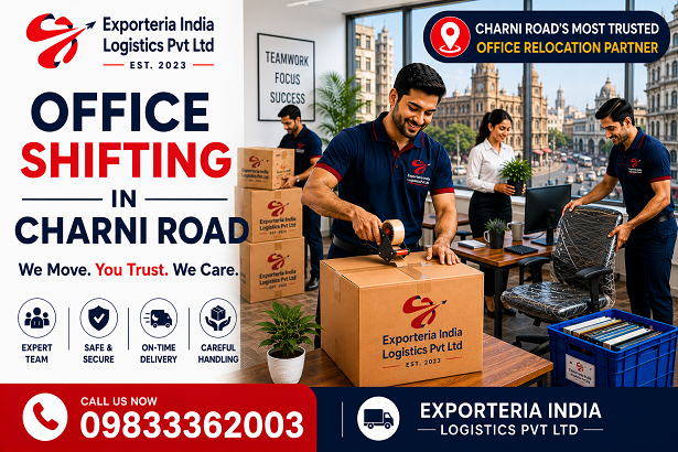 Office relocation and shifting services in Charni Road