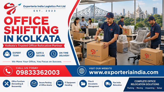 Office relocation and shifting services in Kolkata