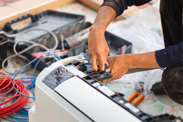 AC duct cleaning