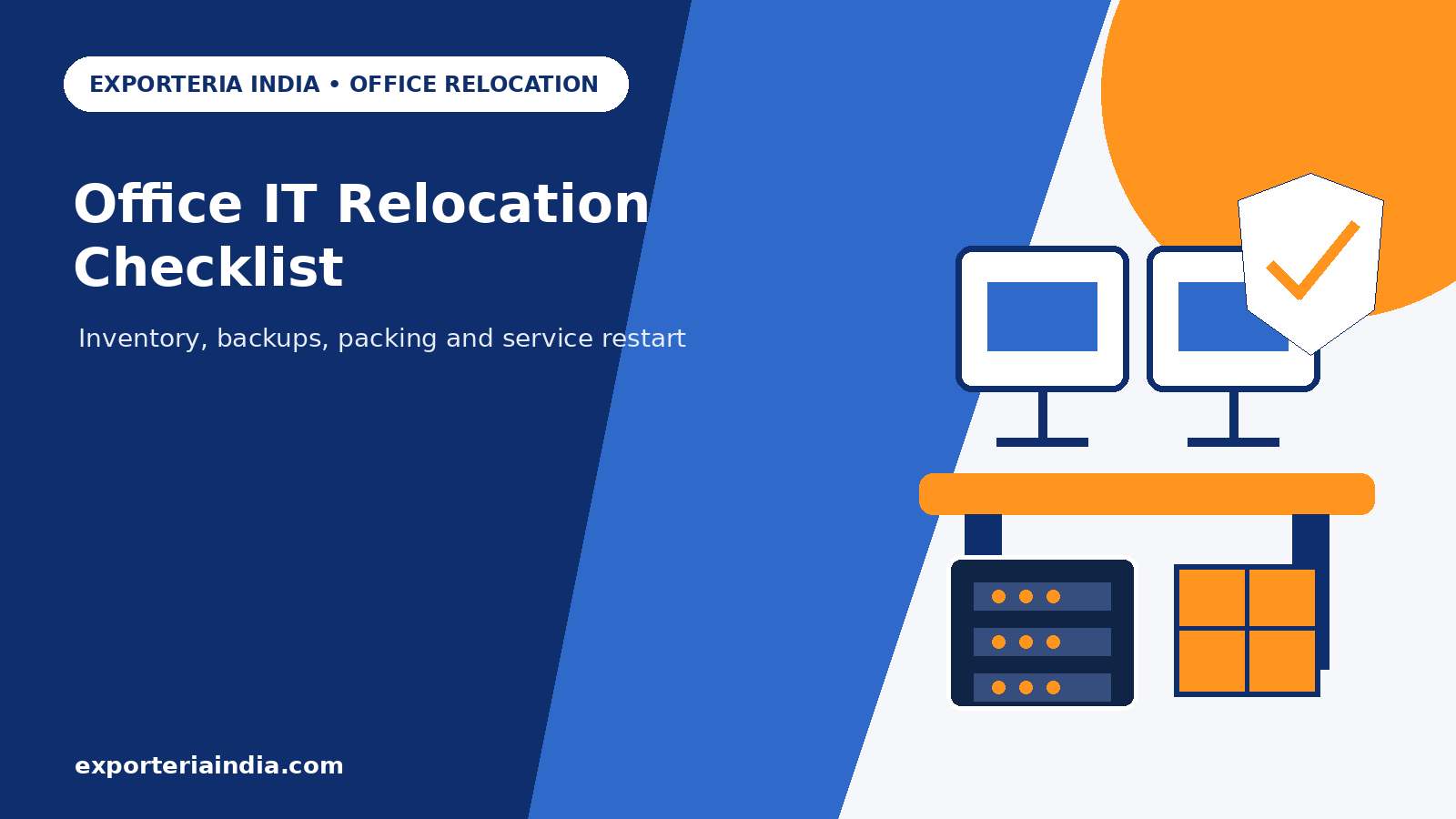 Office IT Relocation Checklist: Systems, Data and Business Continuity